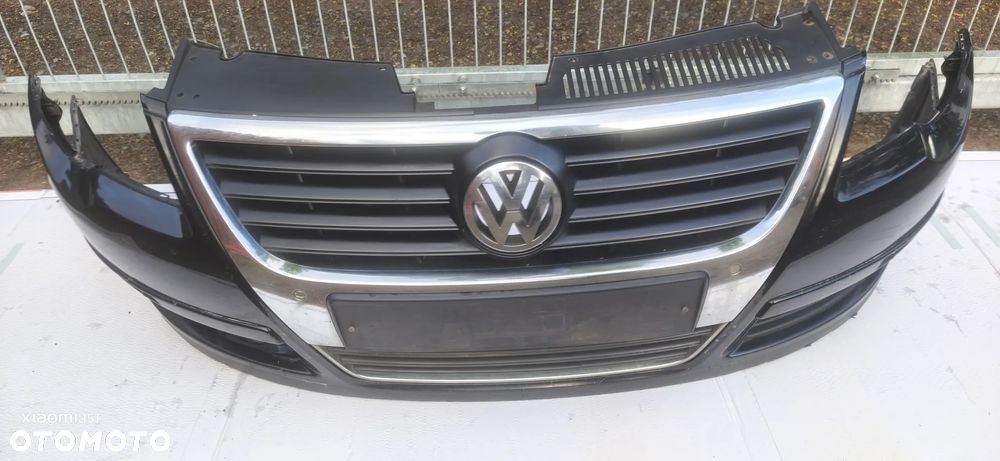 Zderzak przedni kompletny VW Passat B6 L041 WSZYSTKIE CZĘŚCI ATRAPA GRILL - 5