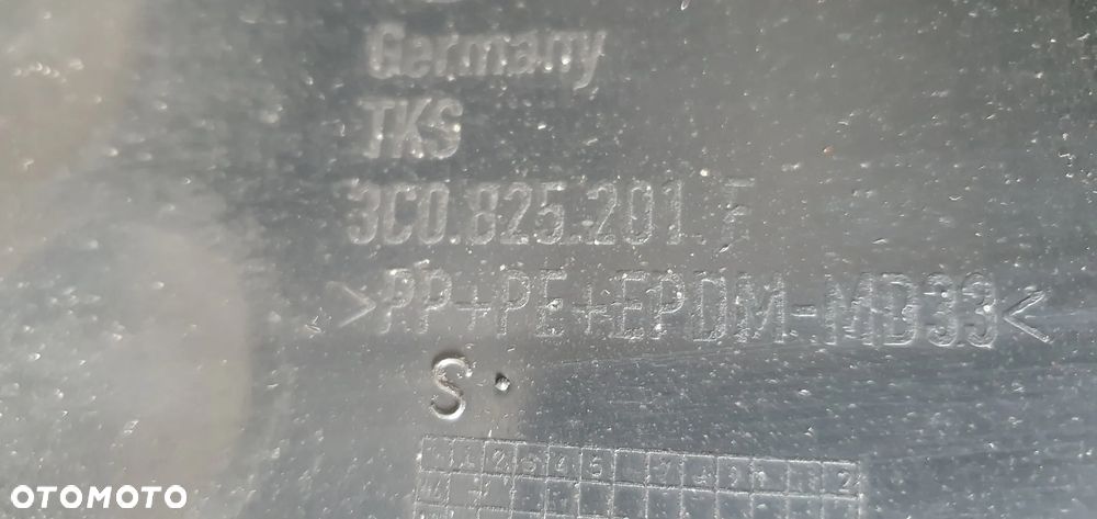 Osłona płyta podwozia lewa VW Passat B6 3C0825201F - 5