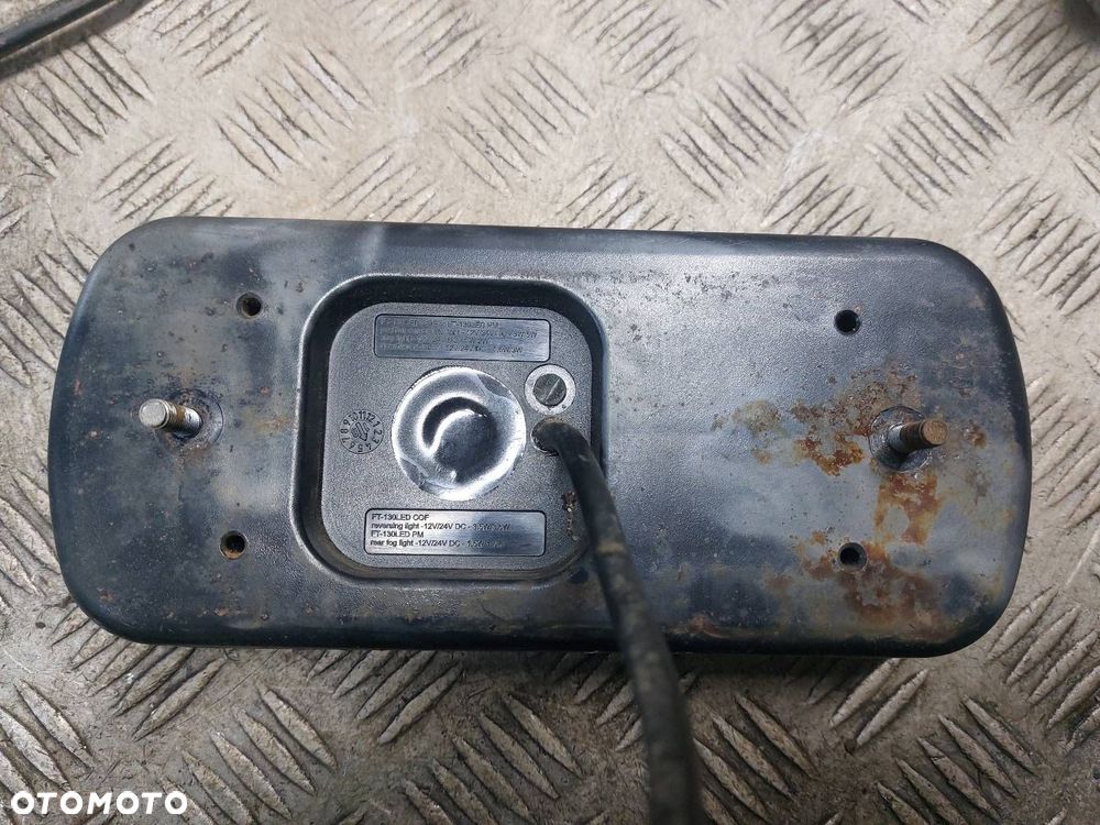 LAMPA LEWY TYŁ + PRAWY TYŁ DOKA LAWETA PRZYCZEPKA FRISTOM FT-130 COF - 15