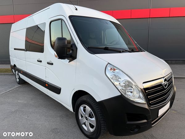Opel Movano 7 osób Brygadówka Salon Polska 1-wł L3H2 Oryginał Zadbany Super Stan