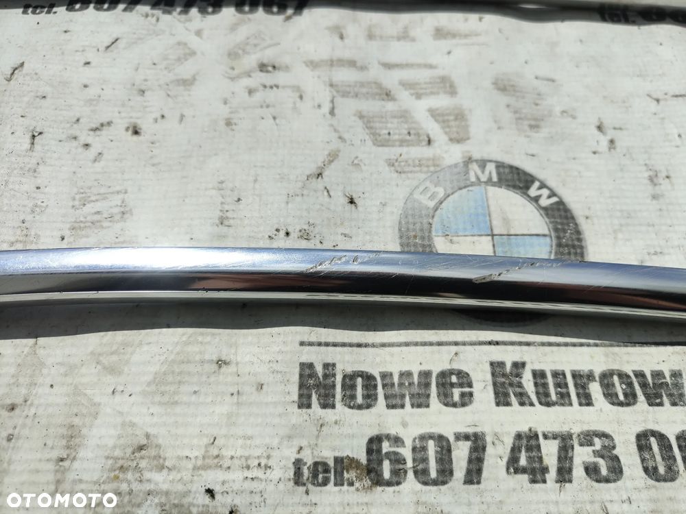 BMW E46 sedan listwy karoseryjne zgarniające chrom komplet - 11