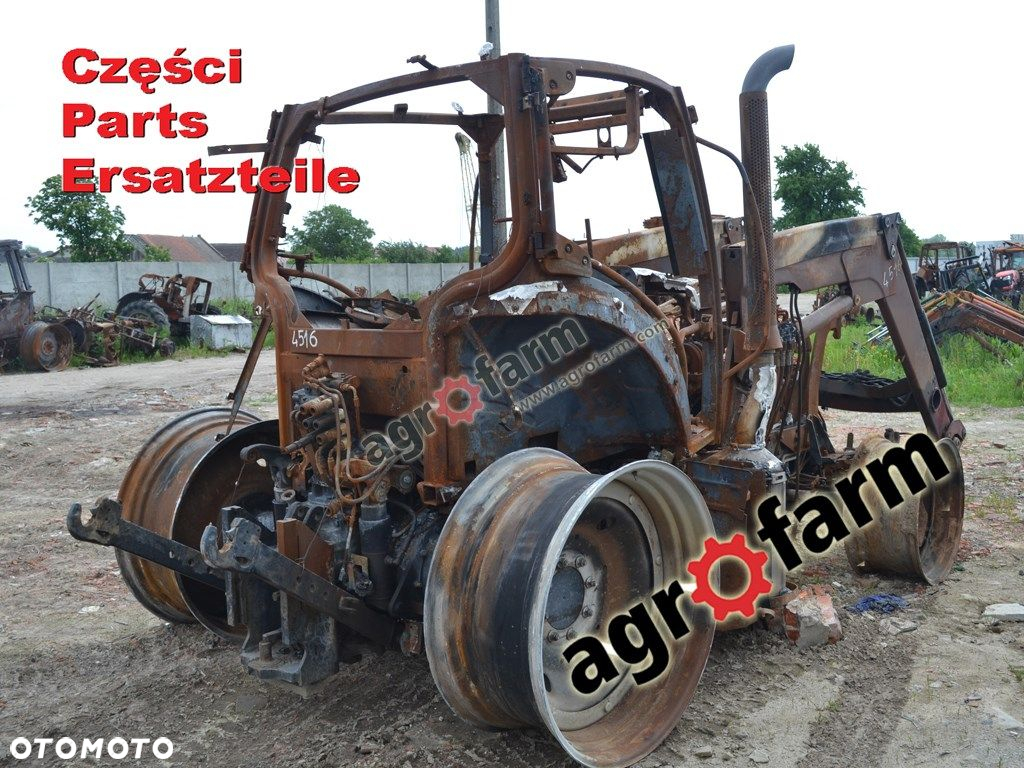 Case Maxxum 125 części, silnik, skrzynia biegów - 3