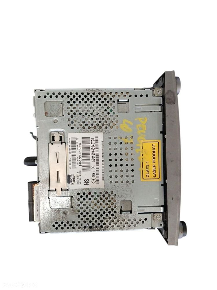 RADIO CD NAWIGACJA PEUGEOT 407 96632912YW - 2