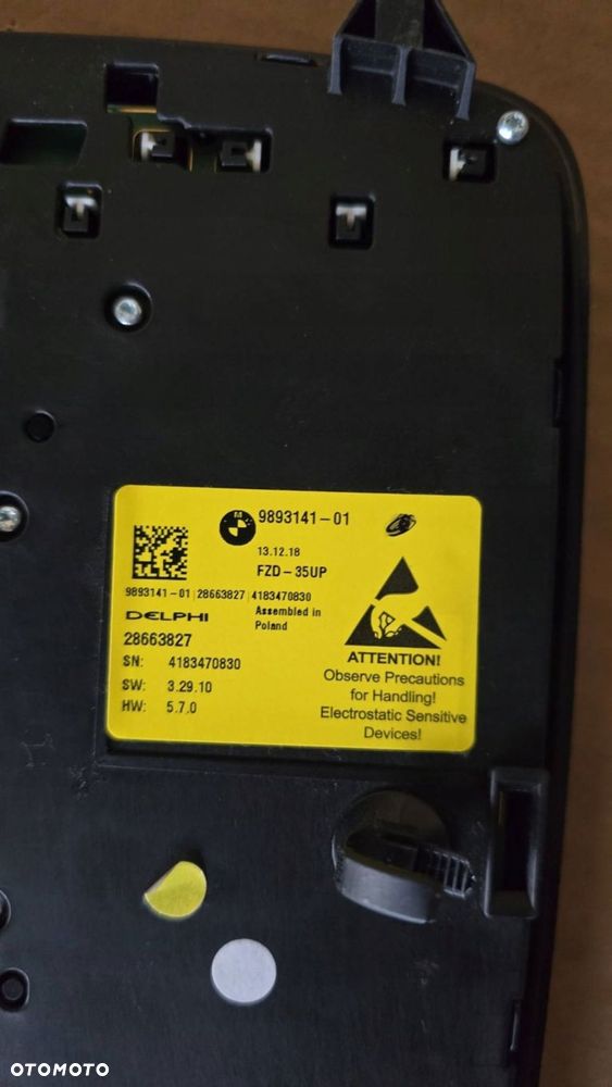 panel oświetlenia dachu centrum funkcyjne bmw g30 g31 f90 g32 9893141 - 3