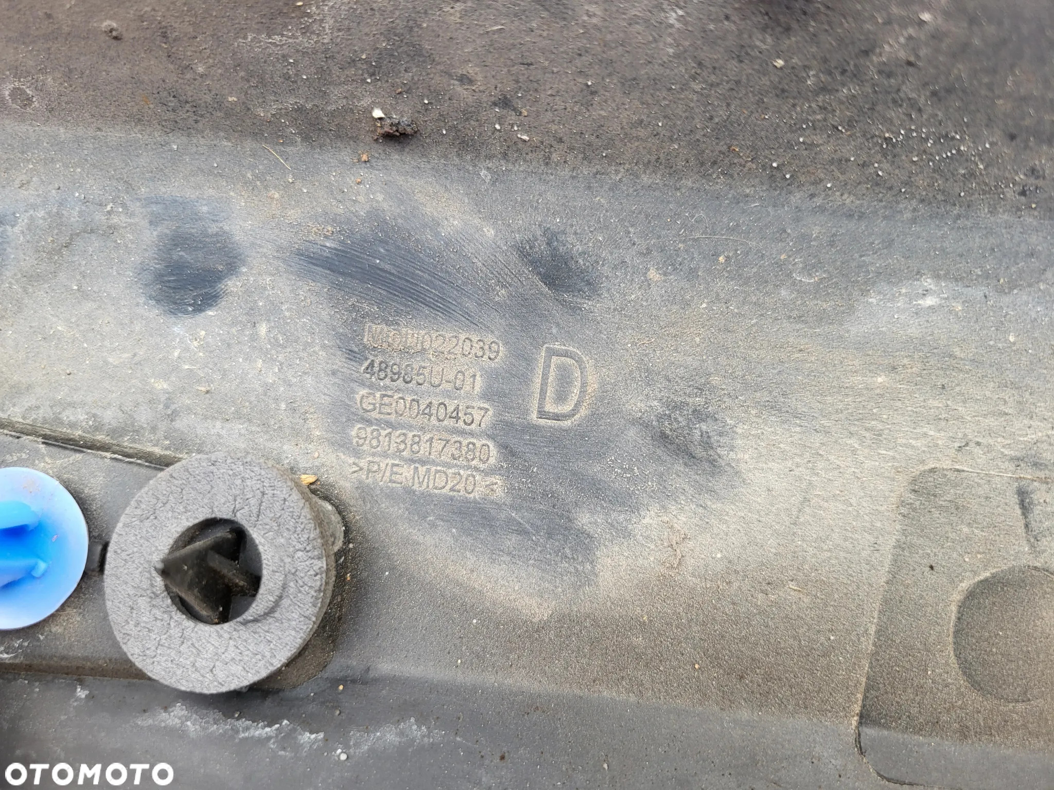 Listwa progowa prawa Citroen C3 III - 9