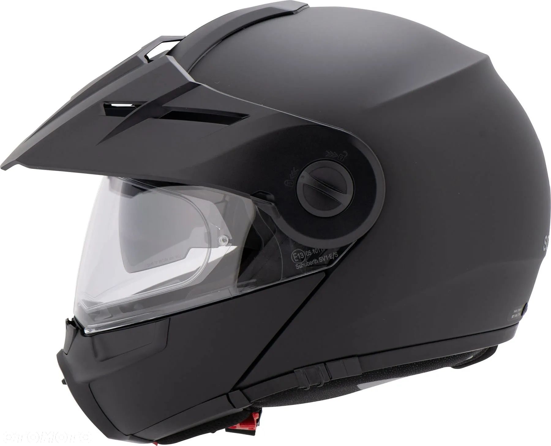 Kask Motocyklowy Schuberth E1 Matt Black r.55 - 1