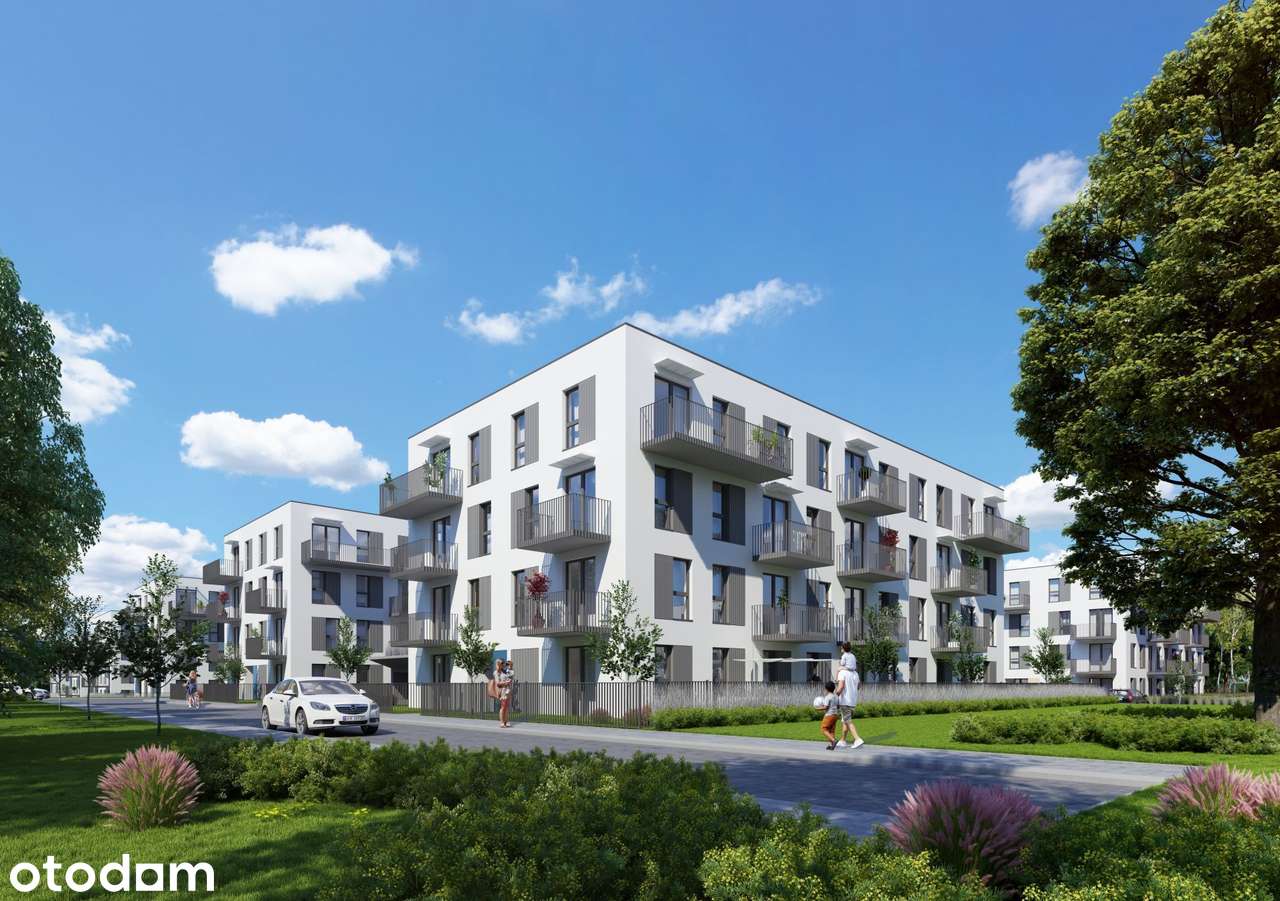 4-pokojowe mieszkanie 67m2 + balkon