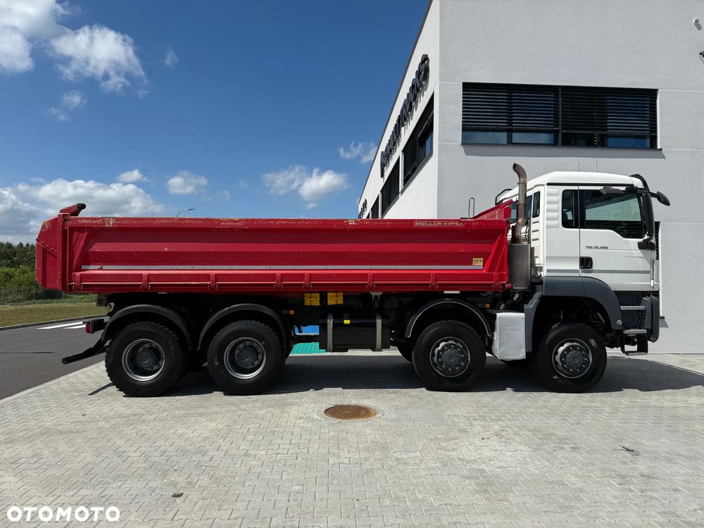 MAN TGS 35.460 8x6 / Manual / Meiller Bordmatik - 6