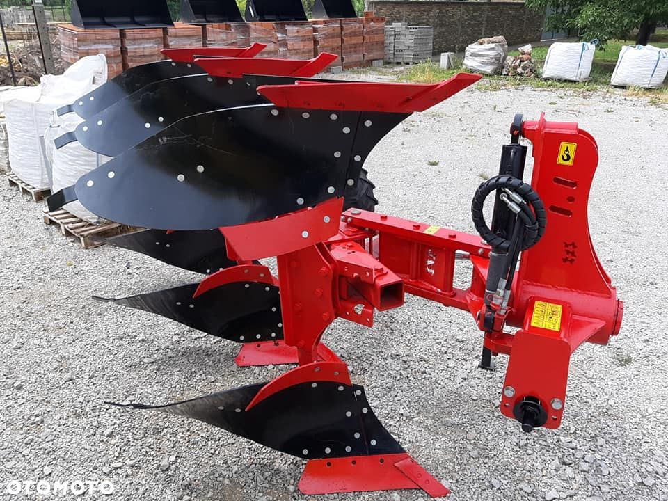 Pług obrotowy obracalny PO duży EURO-MASZ - 9