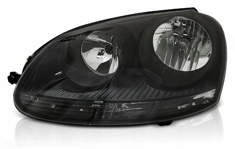 Reflektory Lampy Czarne Black Tuning Vw Golf V 5 1k 2003-2010 Jetta 1k6 05- - 4