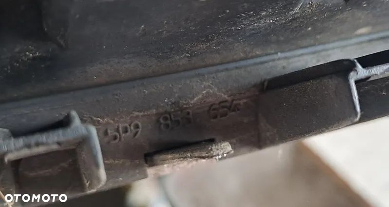 SEAT ALTEA XL 09r GRILL ATRAPA ZDERZAKA 5P9853654 - 2