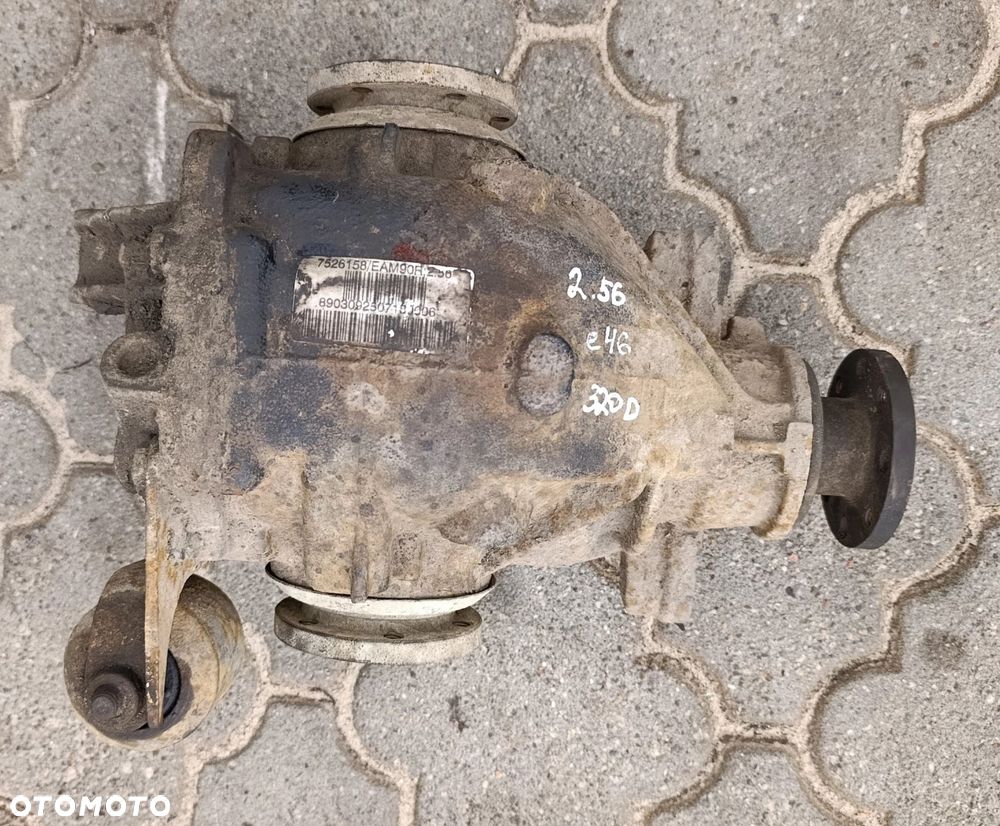 BMW 3 E46 dyfer most tył lift 2,0D 150KM 2,56 przełożenie 8/EAM90R, 92507180006 - 1