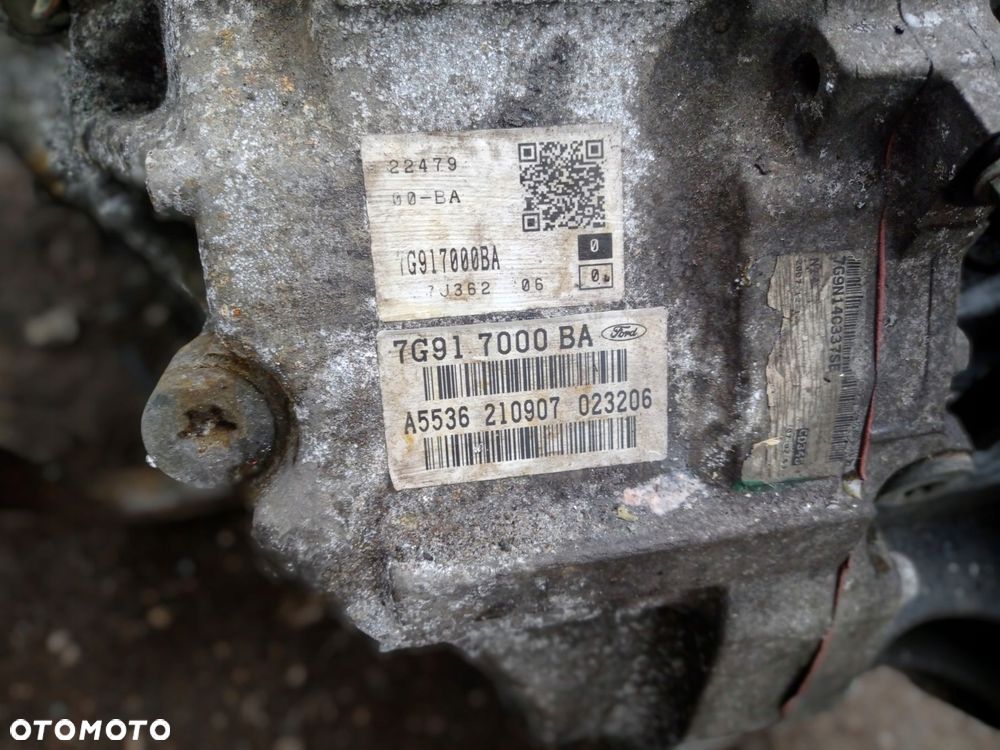 skrzynia biegów automatyczna ford mondeo mk4 s-max 2.0 2.3 b 7g91-7000-ba - 3