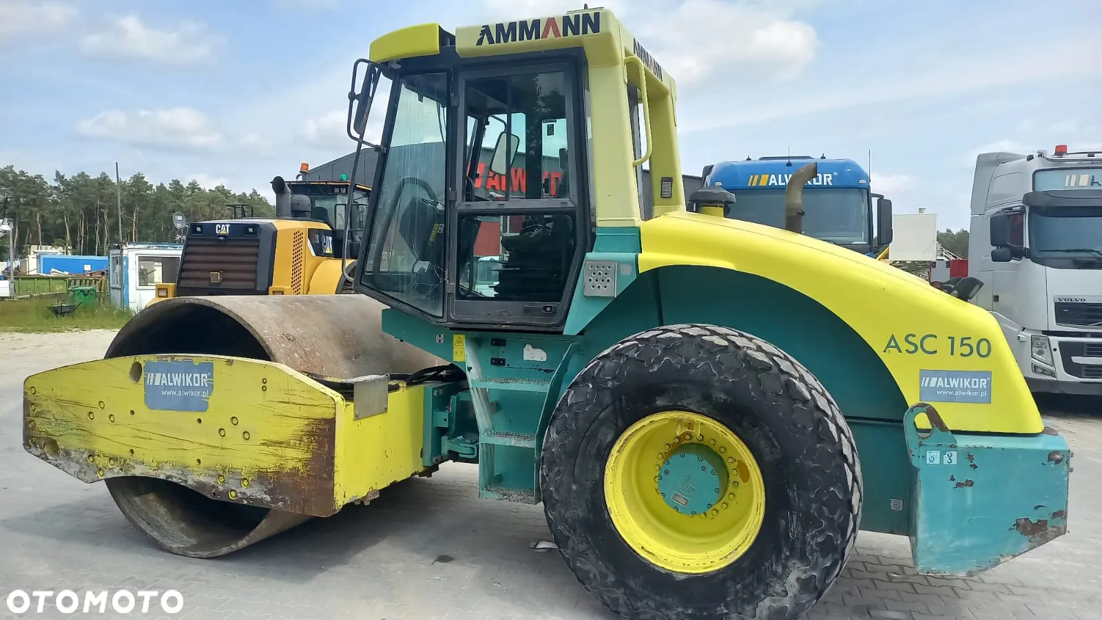 Ammann ASC 150 walec stal guma - 2