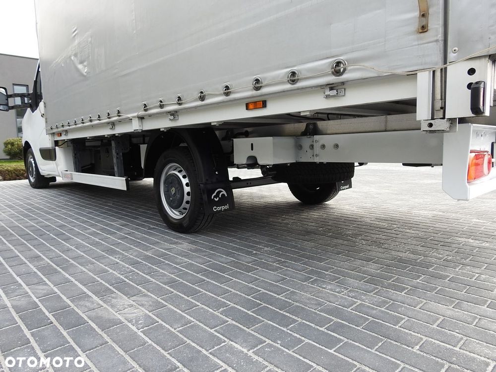 Renault MASTER PLANDEKA 10 PALET WEBASTO TEMPOMAT KLIMATYZACJA LEDY PNEUMATYKA  165KM - 17