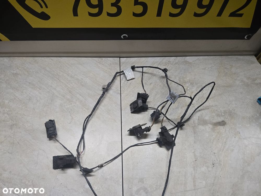 SKODA WIĄZKA CZUJNIKÓW PARKOWANIA PDC PRZÓD 6 CZUJNIKÓW