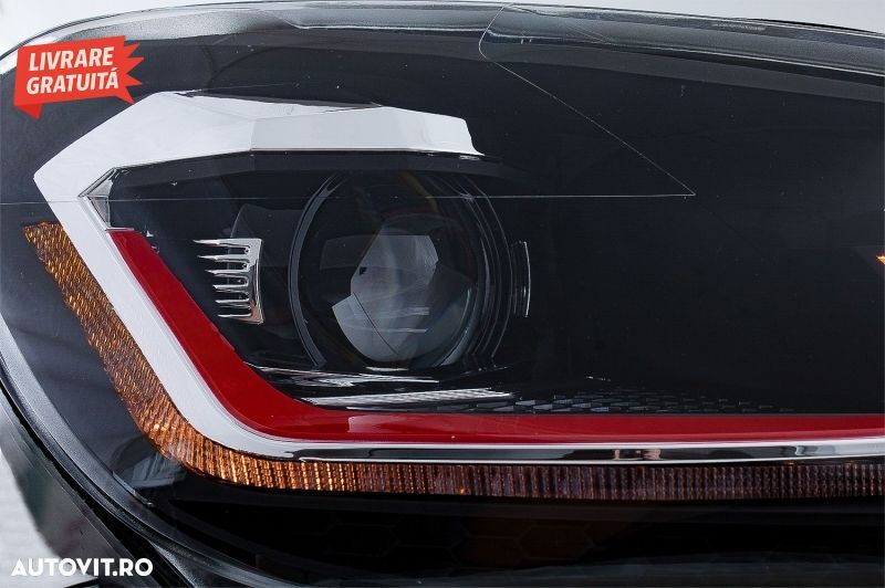 Faruri LED si Stopuri FULL LED VW Golf 6 VI (2008-2013) Facelift G7.5 GTI Design R- livrare gratuita - 5
