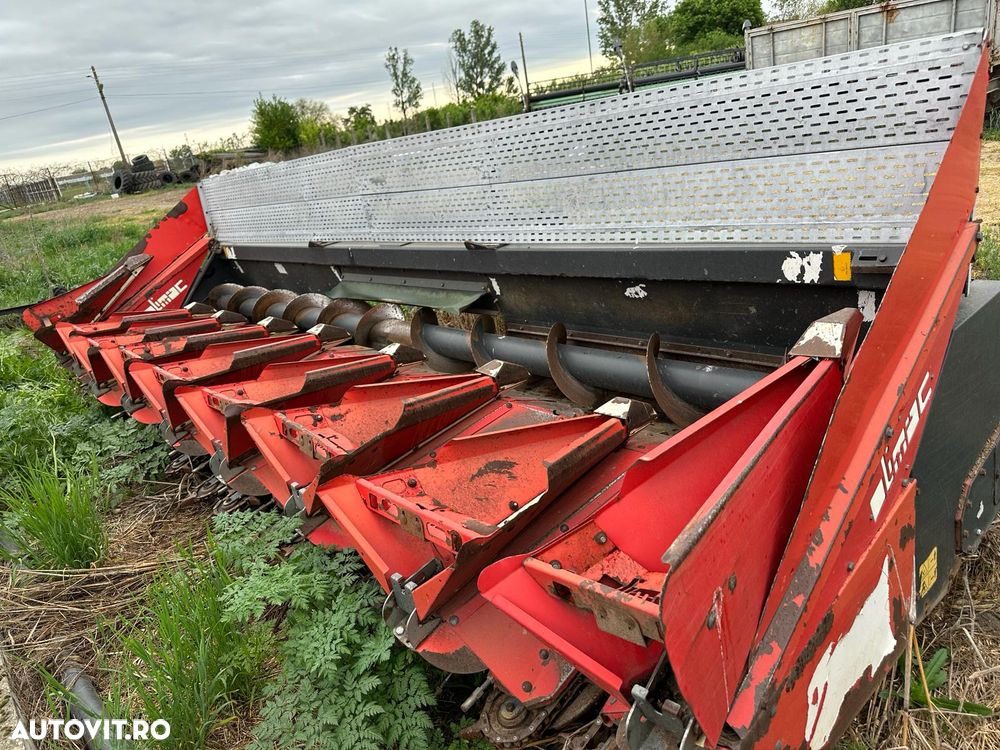 Fendt Combina FENDT 6335C 6,8m + Header Porumb si FS OLIMAC 8 - 14