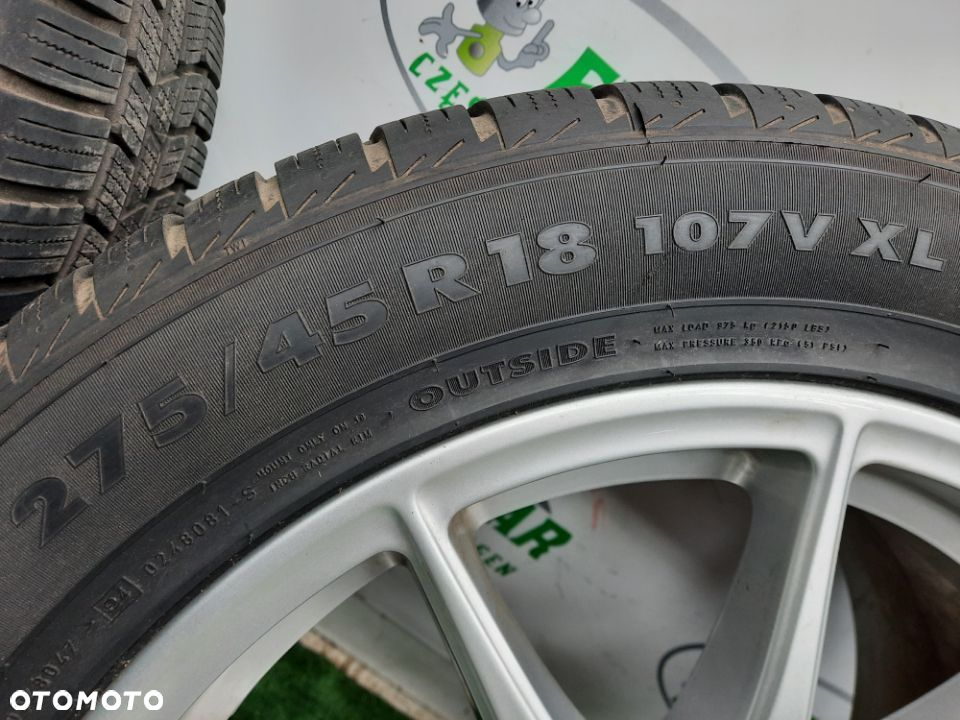 PORSCHE ALUFELGI FELGI KOŁA OPONY 18 CALI 97036213805 ET53 5X130 275/45 R18 2313 - 8