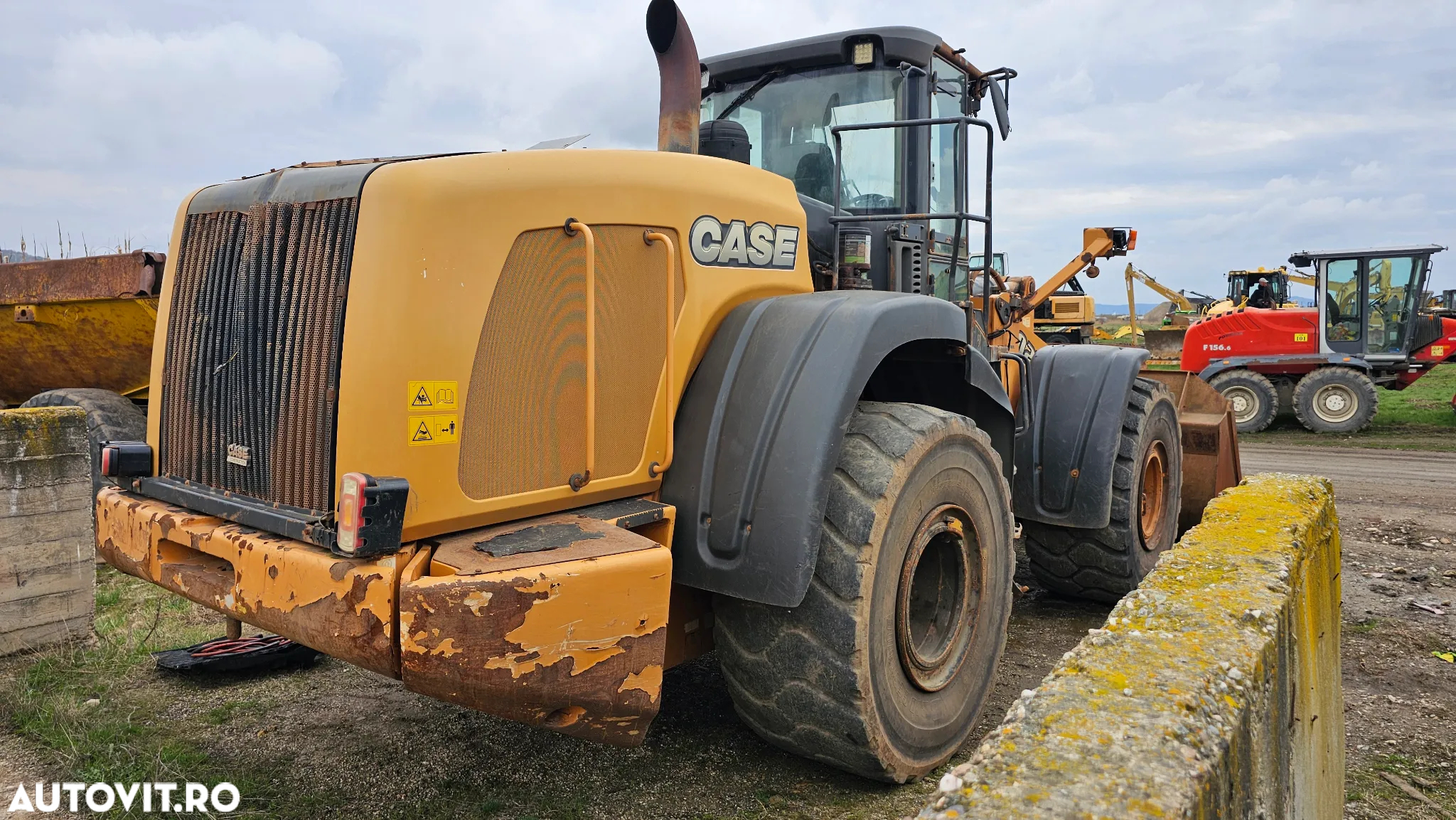 Case Case 1021F Încărcător frontal - 8