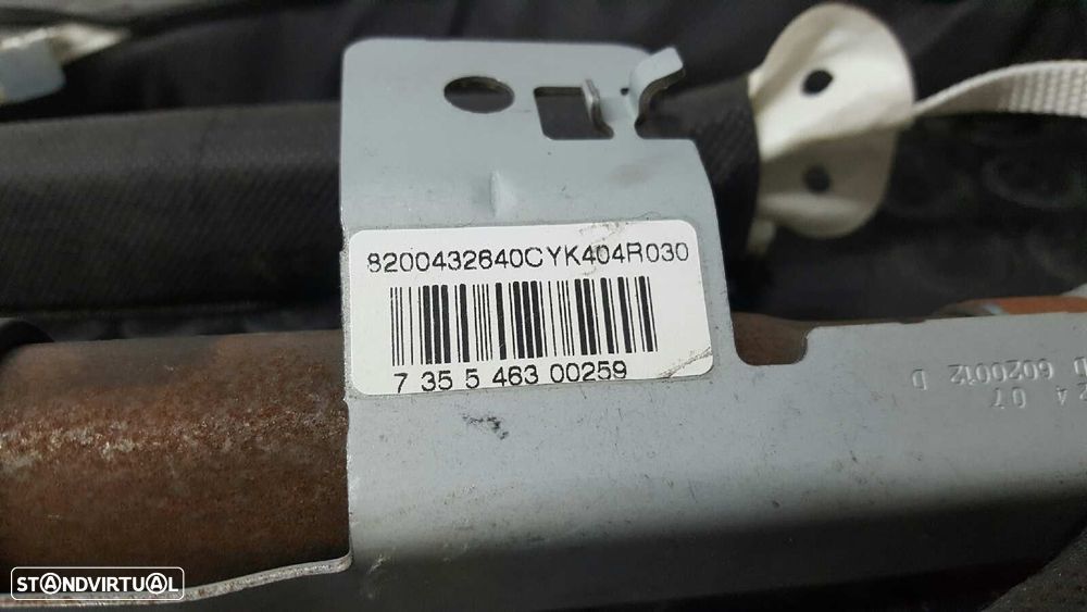 AIRBAG CORTINA FRENTE DIREITO RENAULT MEGANE II BERLINA 3P GT - 4