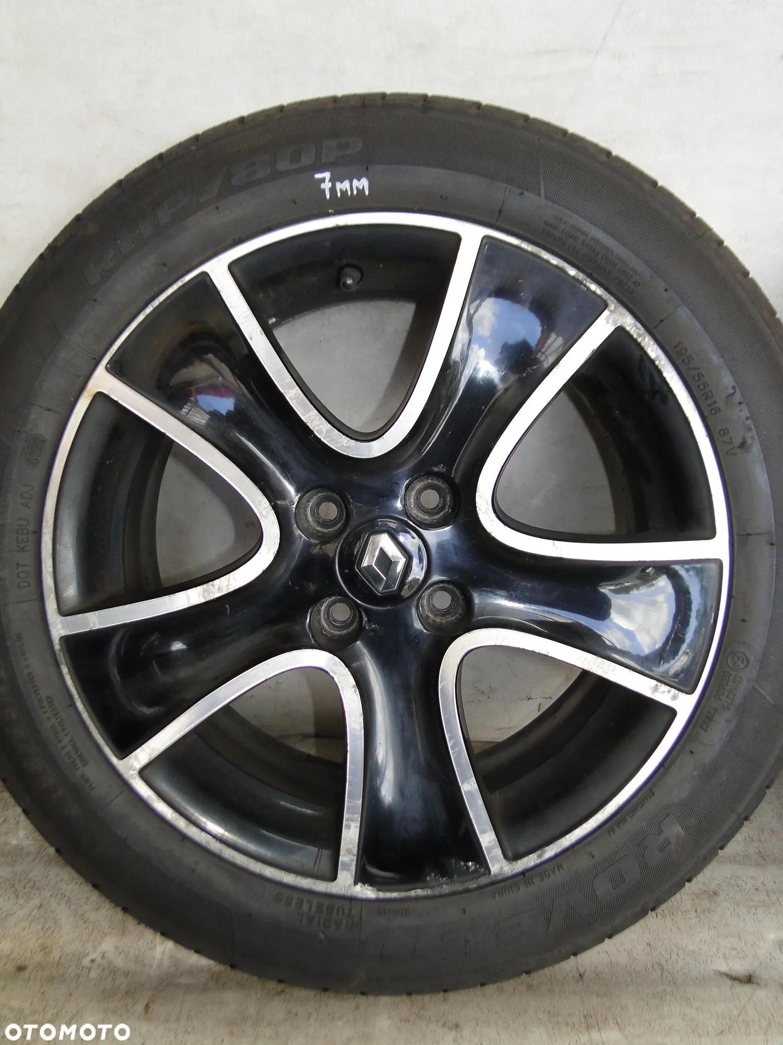 RENAULT CLIO 4 IV FELGA FELGI OPONY 6.5x16 ET-44 195/55R16 - 5