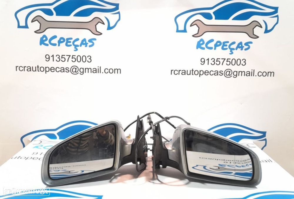 ESPELHO RETROVISOR ESQUERDO DIREITO AUDI A4 B7 8E1858531AA 8E1858531 8E1858532AA 8E1858532 ELETRICO ESPELHOS RETROVISORES - 2