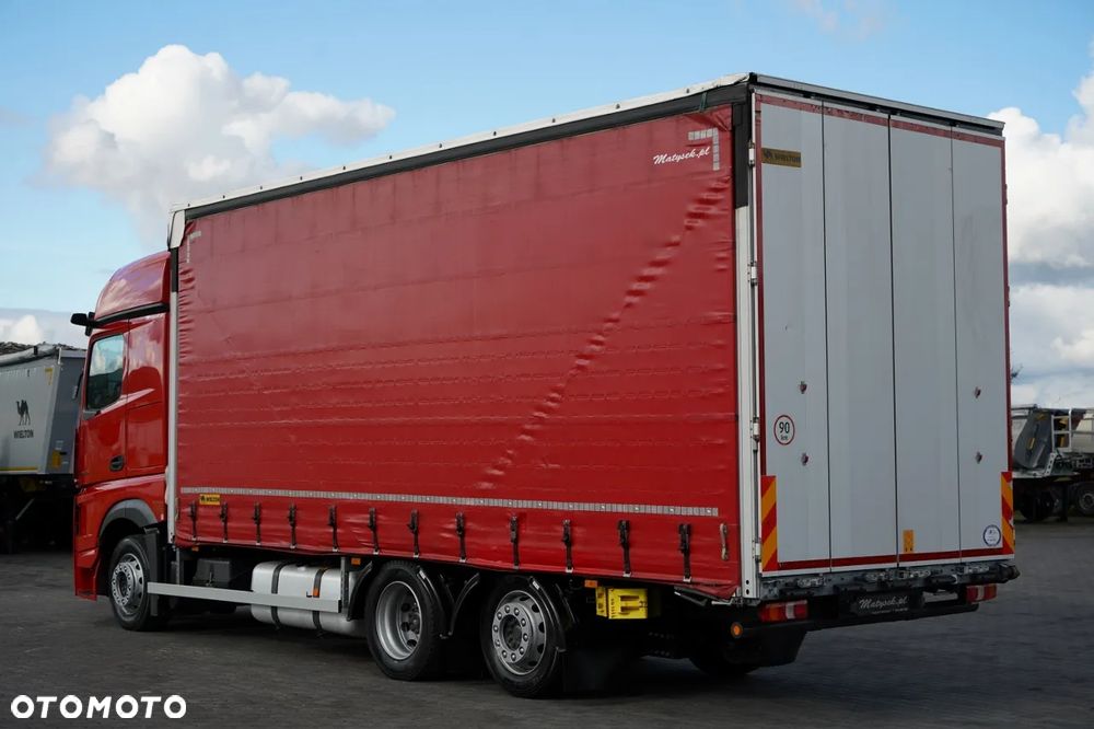 Mercedes-Benz ACTROS 2545 / FIRANKA- 7,7 M  / 6x2 / OŚ PODNOSZONA / BIG SPACE / WIELTON / 2021 - 4