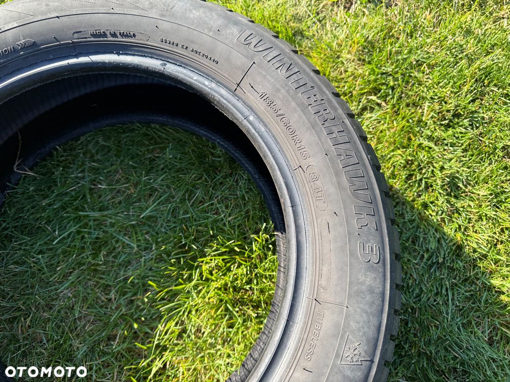 4x Opony zimowe Firestone 5 -5,5mm 185/60/15 - 7