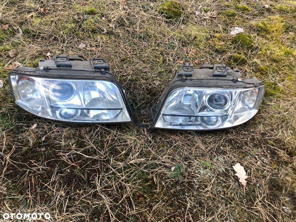 AUDI A6 C5 LAMPY PRZÓD PRAWA LEWA H7  LIFT - 1