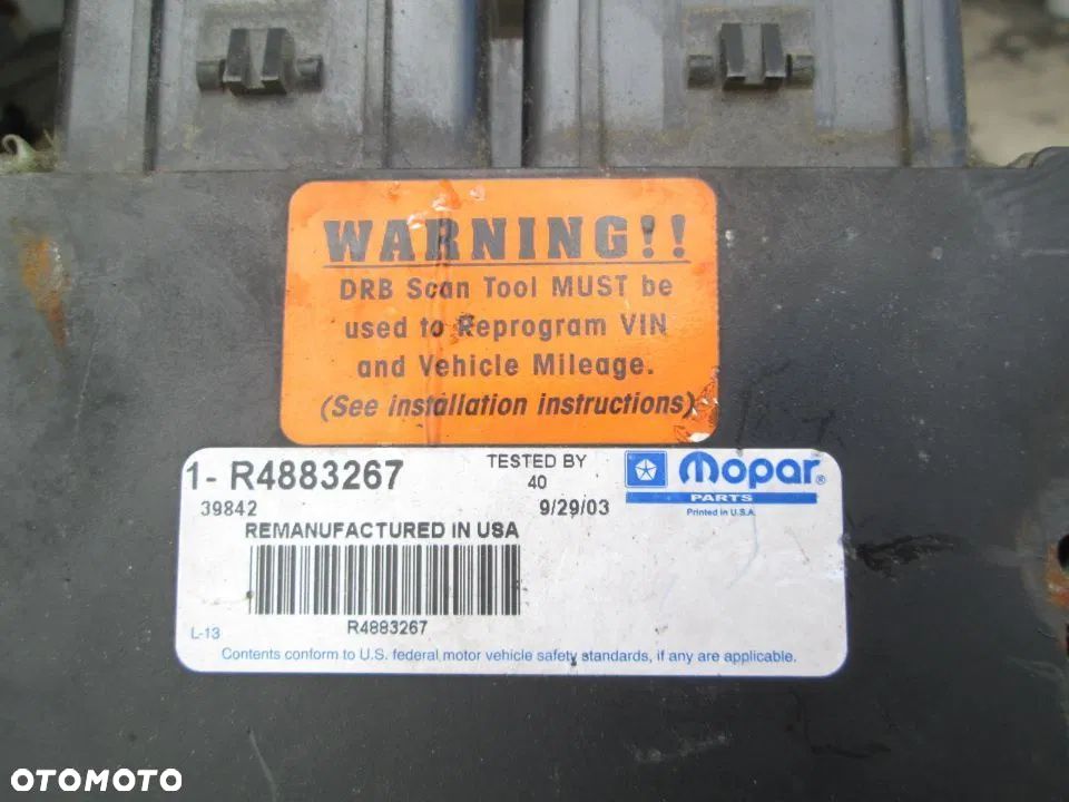 komputer sterownik silnika chrysler voyager iii różne numery dużo - 4
