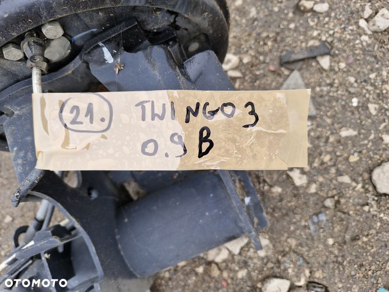 RENAULT TWINGO III 3 0.9 B BELKA ZAWIESZENIA TYŁ OŚ TYLNA 555013592R - 7