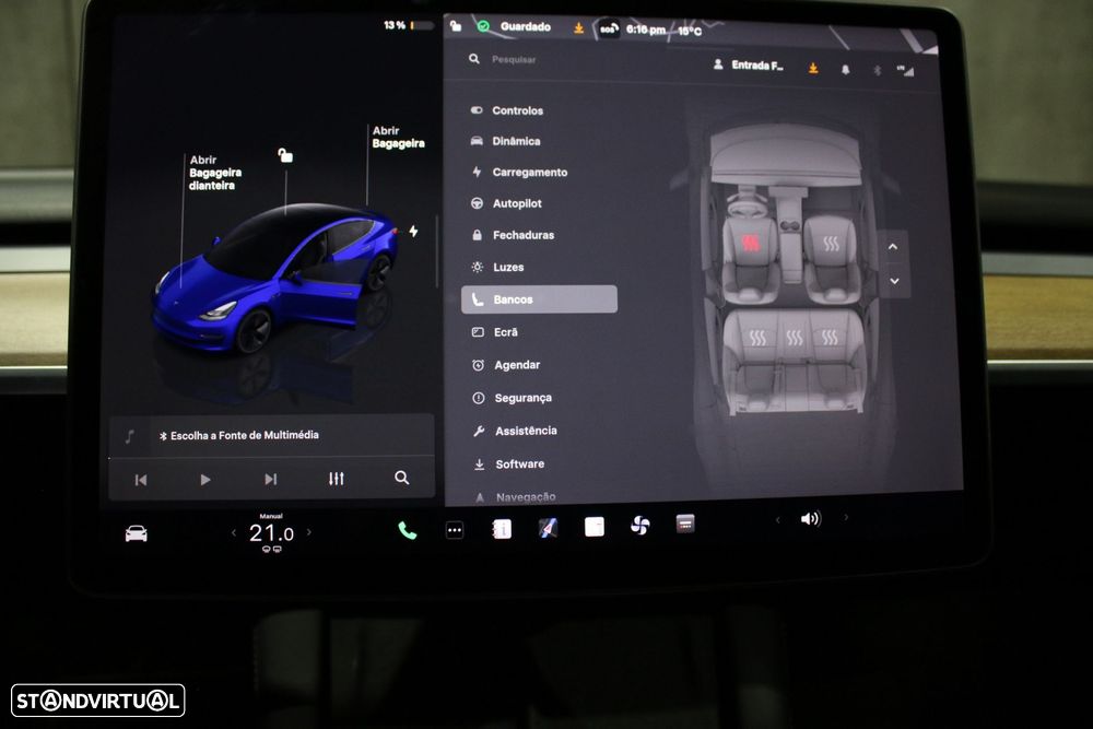 Tesla Model 3 Long Range Tração Integral - 15