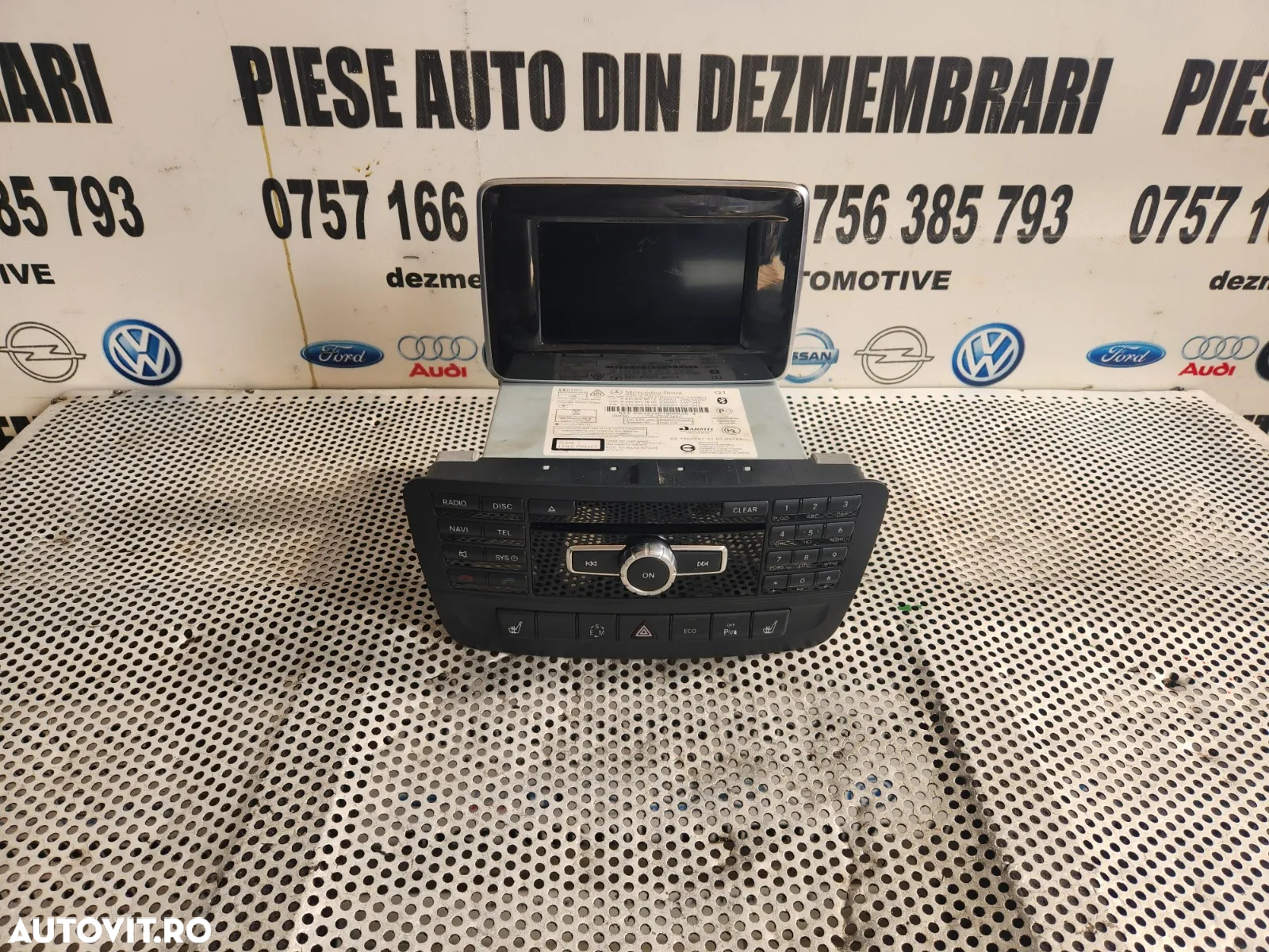 Unitate Modul Display Navigatie Mercedes A Class W176 Gla W156 X156 B Class W246 Cla W117 Cod A2469016002 A2469009612 - Dezmembrari Arad - 2