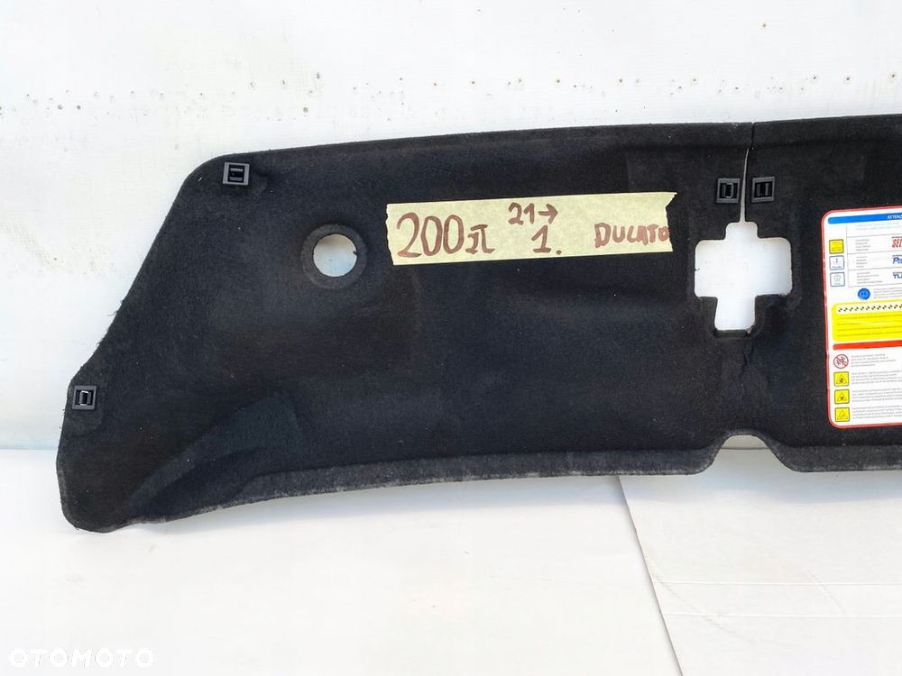 DUCATO BOXER JUMPER LIFT 21-WYGŁUSZENIE MASKI ORYGINALNE - 3