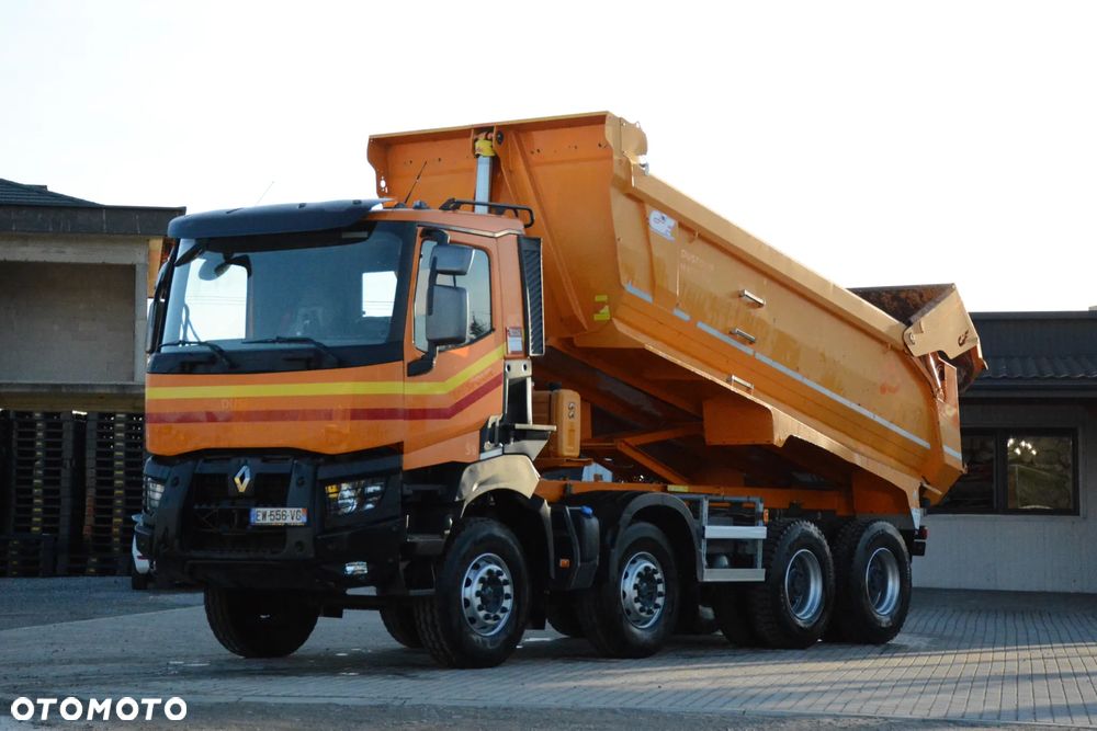 Renault K 480 / 2018r. / 8x4 / Mulda / CiF / Resor / Super stan - 2