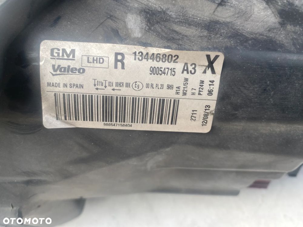 lampy corsa d lift opc czarne eu całe - 10