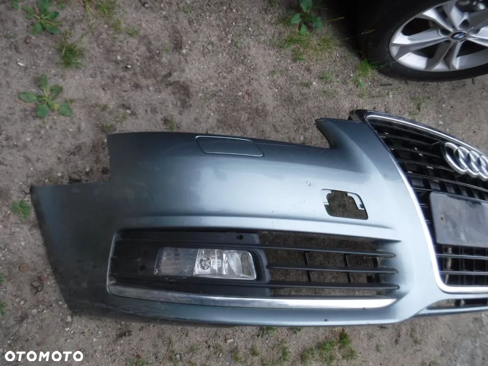 Audi A6 C6 lift zderzak pod xenon atrapa kompletny - 4