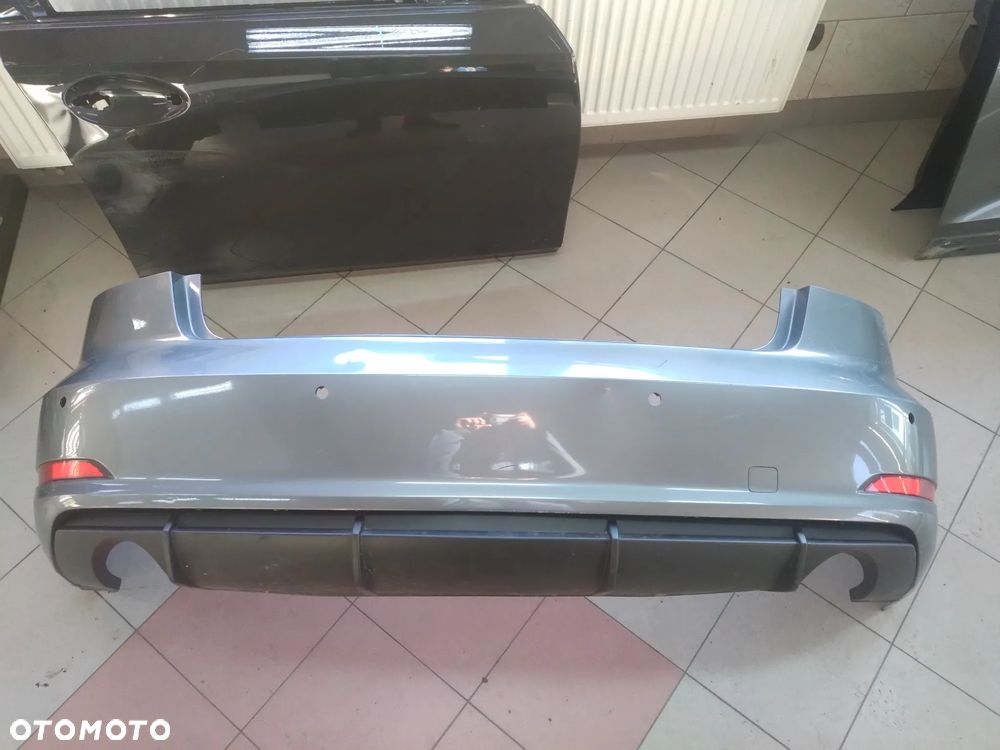 Audi A3 8V5 Sedan Zderzak Tył Tylny 12-16 Przedlift Na Dwa Wydechy - 1