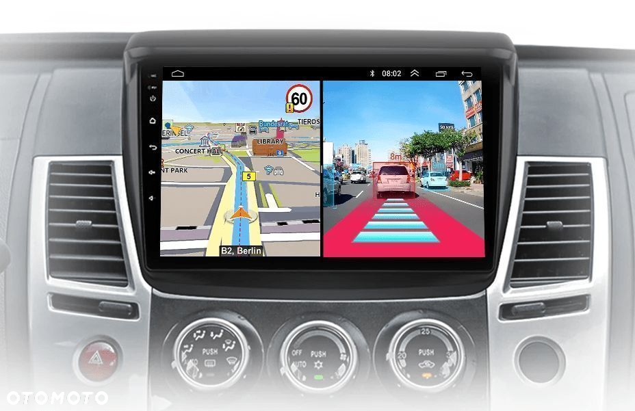 Radio Android do Mitsubishi Pajero Sport 2 / L200 - 2GB, 64GB - 6