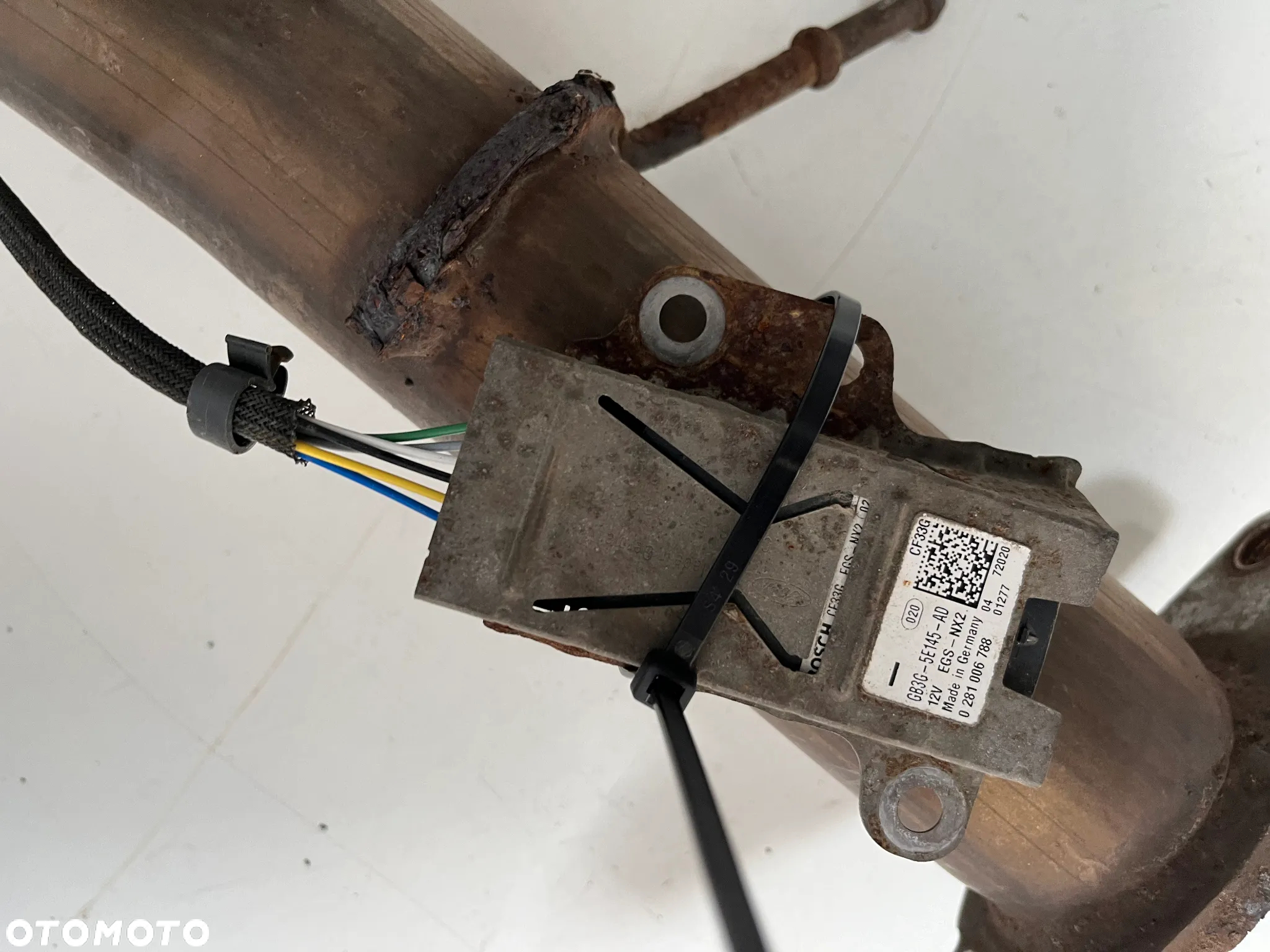Ford Ranger Filtr cząstek stałych Katalizator / FAP / DPF GB3G5K226AB - 3