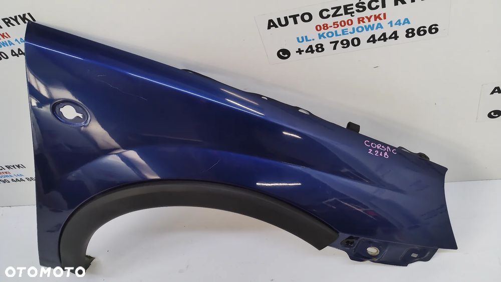 Opel Corsa C Błotnik Prawy Przód Z21B - 2