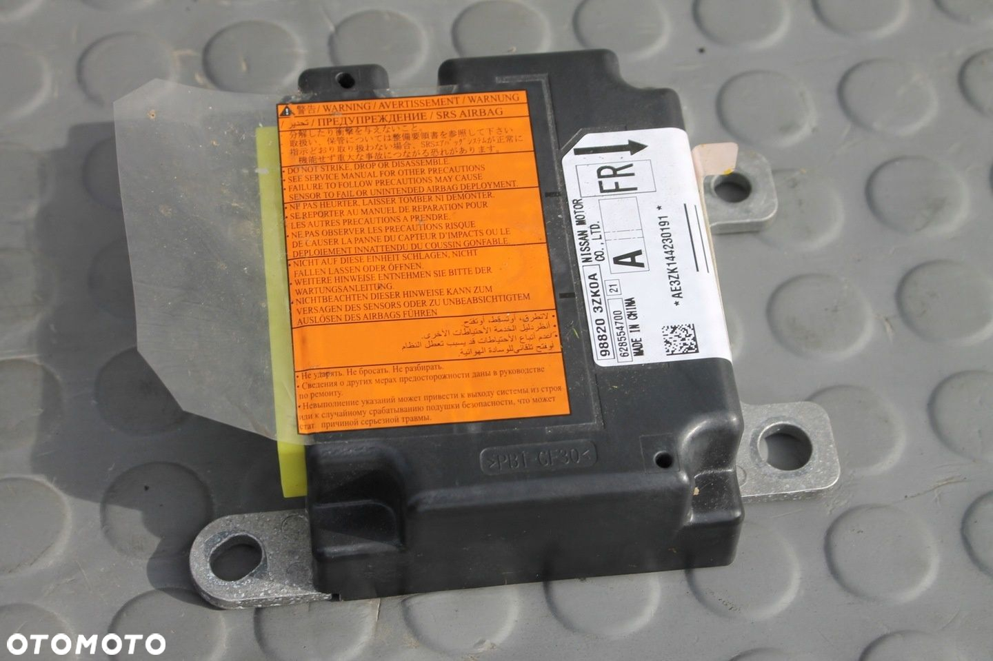 MODUŁ STEROWNIK PODUSZEK POWIETRZNYCH AIR BAG NISSAN PULSAR 14-18 - 2