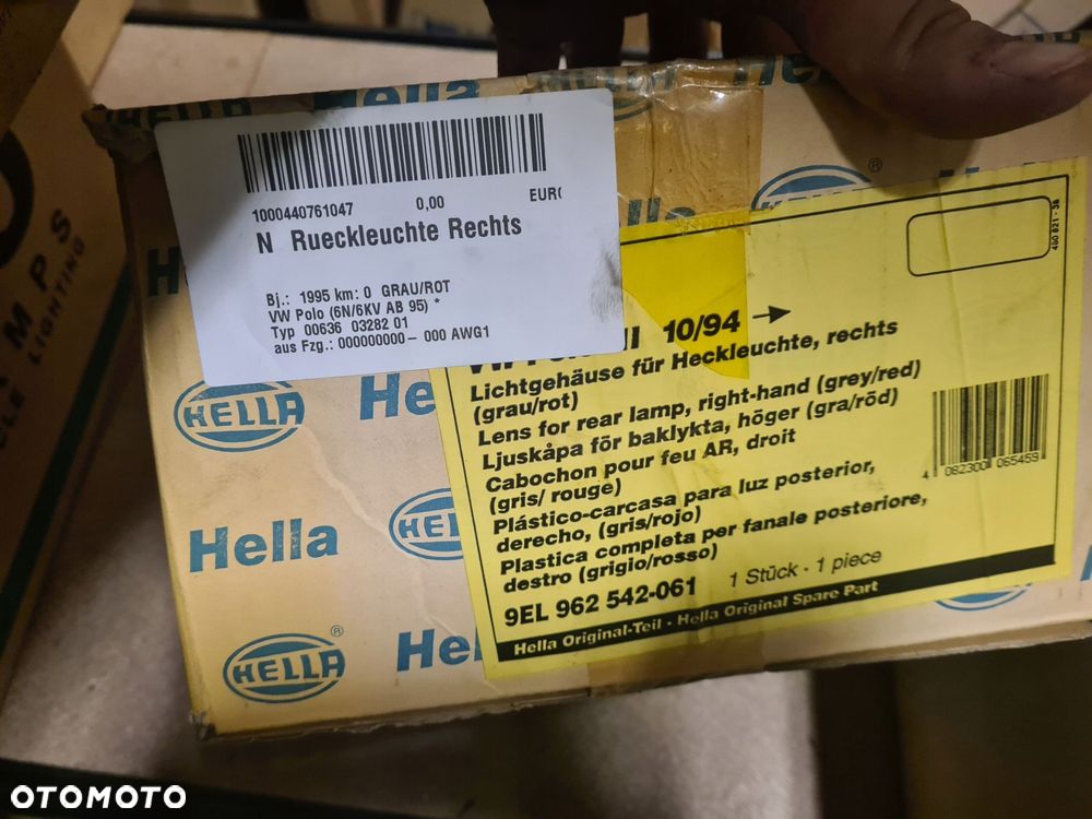 lampa prawa tylna 9el962542-061 vw polo iii 6n - 2