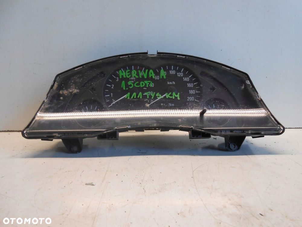 obrotomierz licznik zegary meriva a 1.3 cdti # - 2