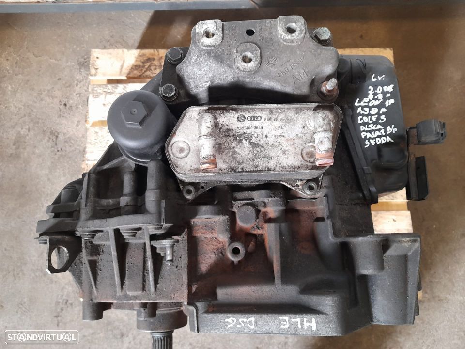 CAIXA VELOCIDADES AUTOMÁTICA DSG VW VOLKSWAGEN HLE BKD VW VOLKSWAGEN GOLF V 5 MK5 2.0 TDI 140CV BKD PASSAT LEON ALTEA - 3