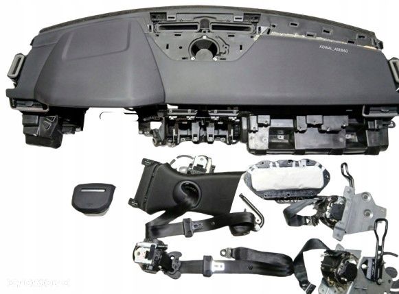 komplet poduszki deska pas pasy range rover velar l560 - 1