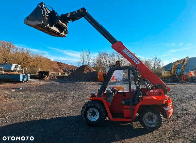 Manitou MT 420, ładowarka teleskopowa, ładowarka kołowa, ROK 2007