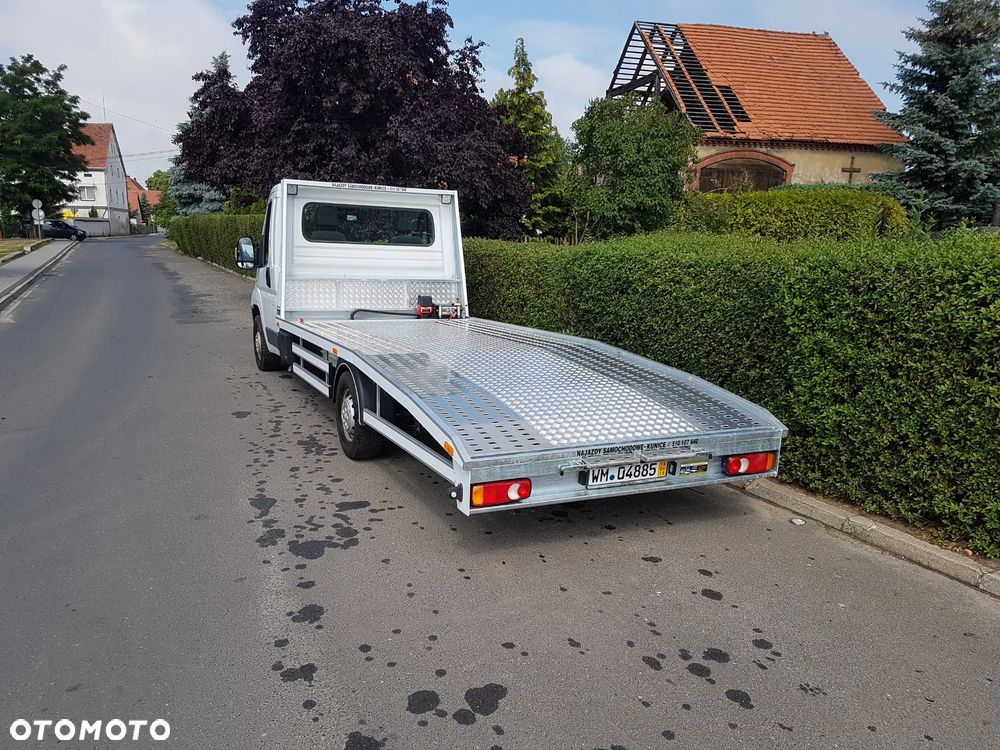 DUCATO najazd zabudowa alu stal KUNICE autolaweta - 6