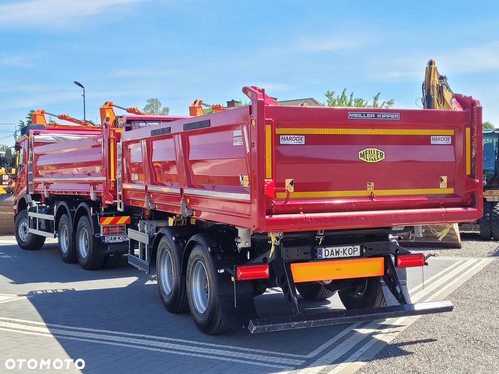 Volvo FMX / 460KM / jak NOWY!! / 59.000km / HYDROBURTA / 6x4 / PRZYCZEPA MEILLER / - 33